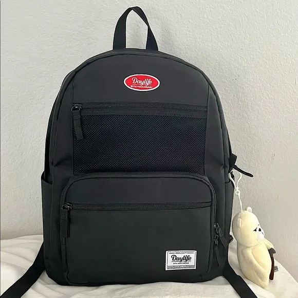 Daylife | Bags | Black Layered Backpack | Poshmark